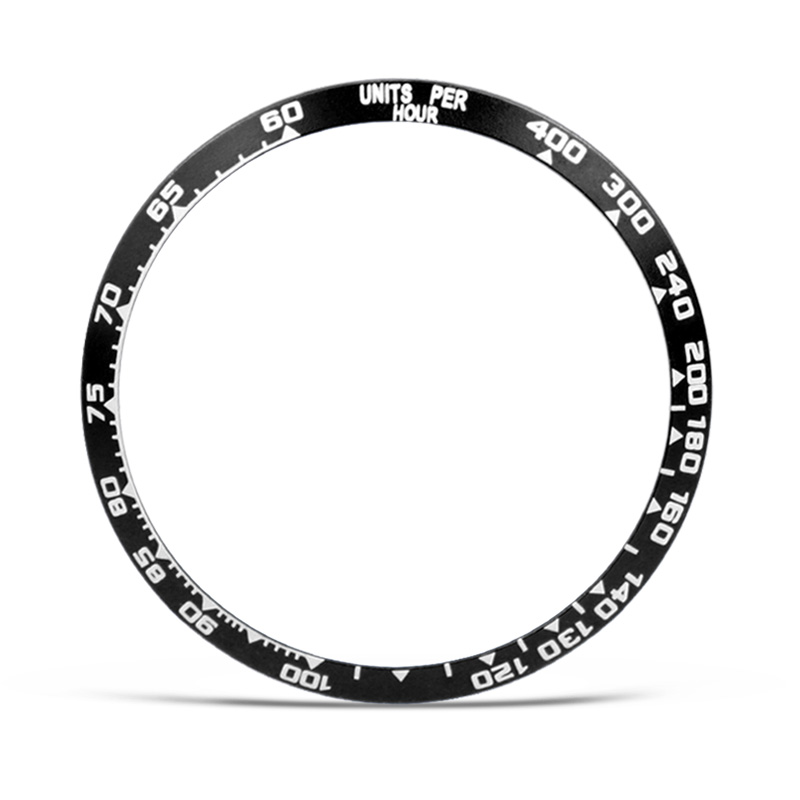 Metal Bezel for Samsung Galaxy Watch 4 Classic 46mm 42mm Gear S3 Frontier Cover Adhesive Case Smart Watch Scale Ring Accessorie