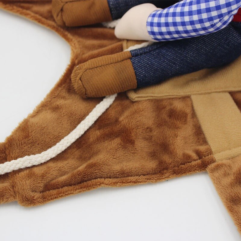 Halloween Dog Costumes Pet Clothes Funny Cowboy Style Jacket Coats For Small Medium Large Dogs Cats Chihuahua Clothing
