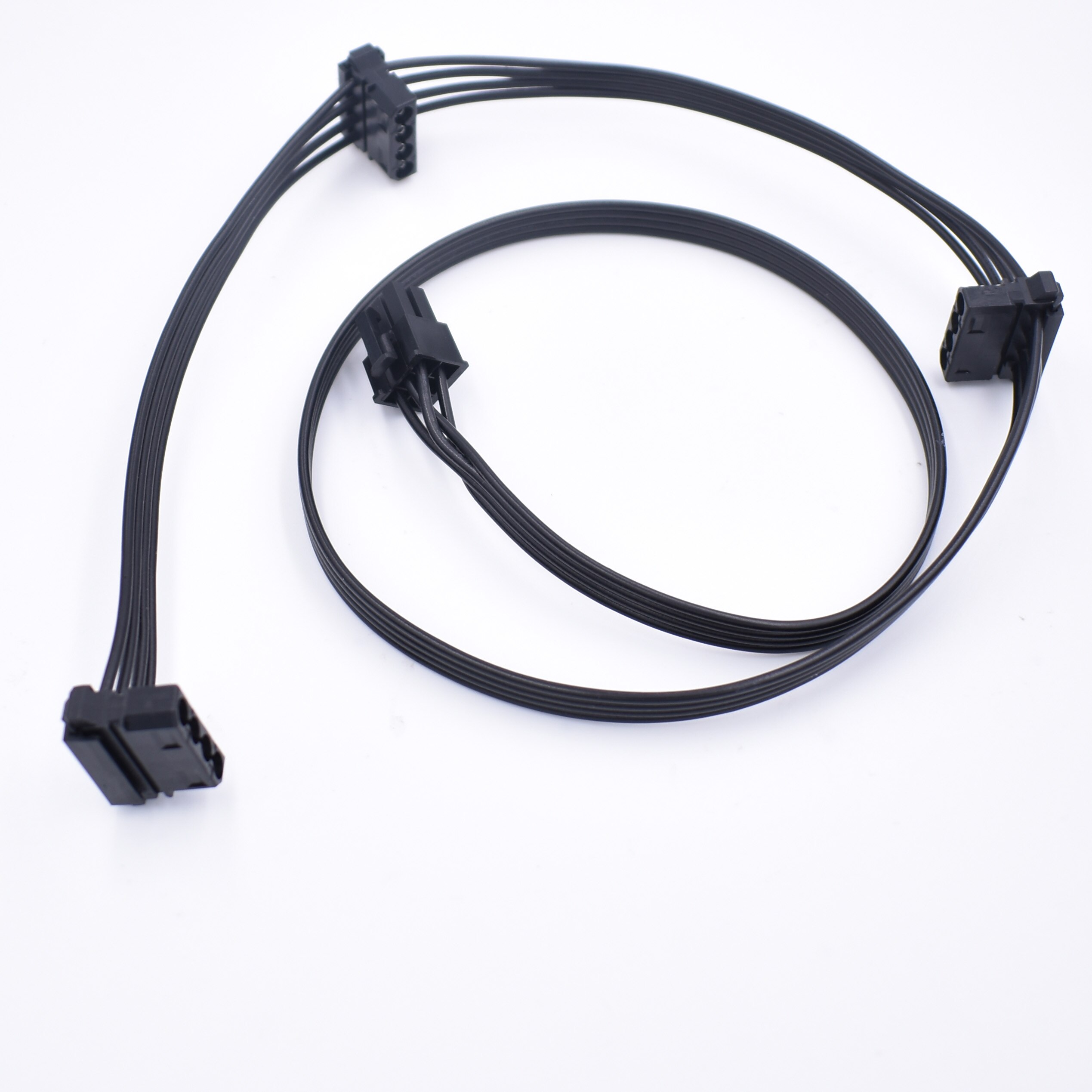 PERIPHERAL&amp;SATA 6PIN to 3* IDE Molex 4 PIN port Power supply Cable for Corsair HX750i/HX850i/HX1000i/HX1200i Modular etc