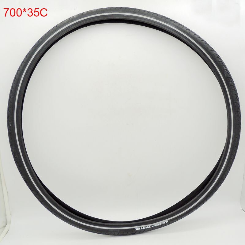 700*35C road bike tire 36-87 PSI natural rubber bicycle tire Reflective safe tire: Default Title