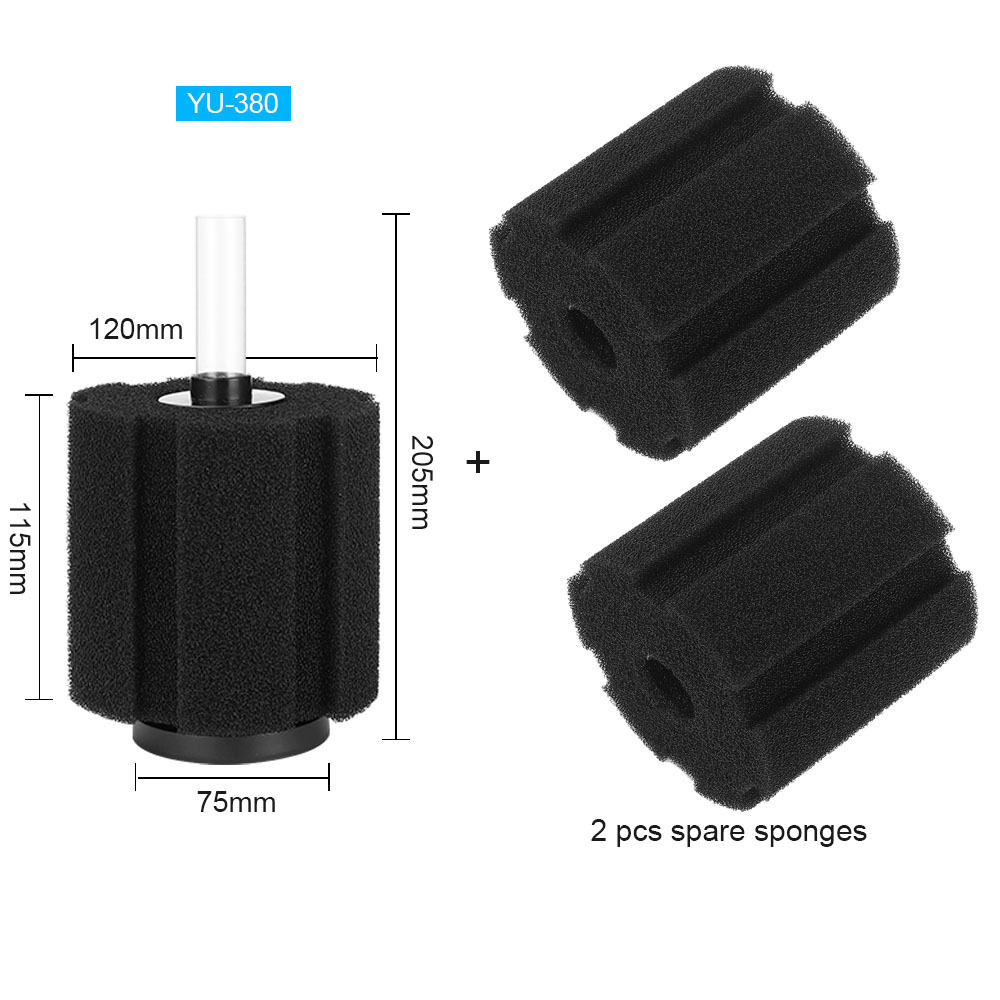Fish Tank Filter Silent Water Fairy Biochemical Cotton Clean Filter Equipment Filter Cotton Fish Tank Filter Material: YU-380 Sponge 2