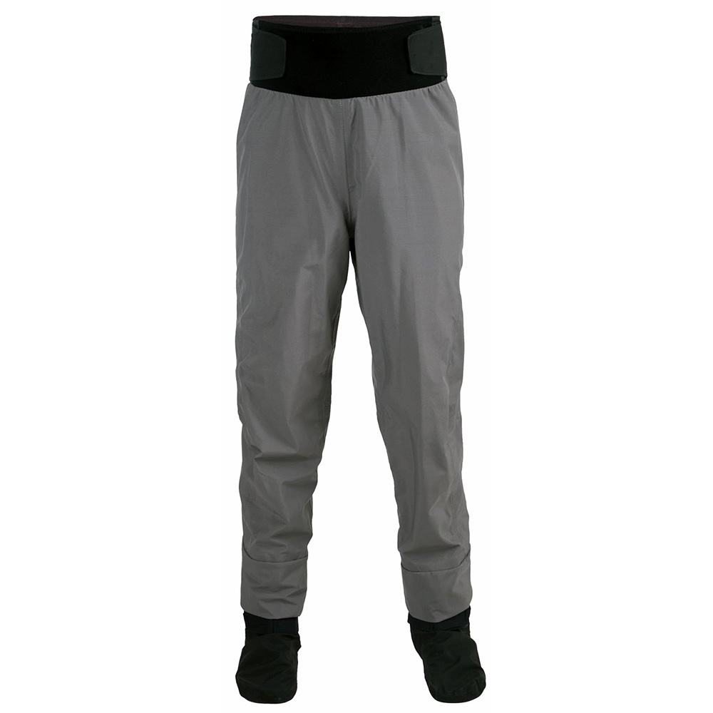 TOP Fishing Pants Breathable Gray Black Waist Waders With 3 Layers Waterproof Material PM10: L