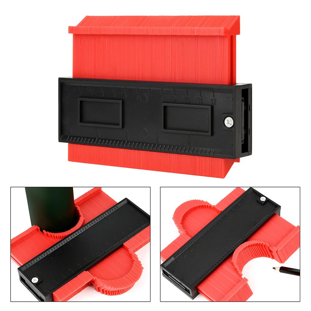Gabarit de Contour profil jauge forme duplicateur plastique travail du bois forme traçage modèle outil de mesure formes profil copie Gaug