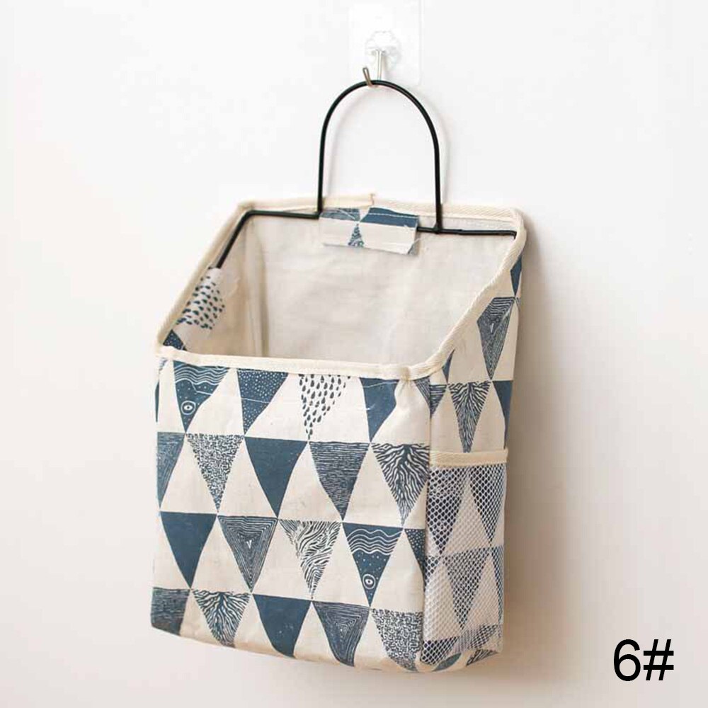 Pochette suspendue au mur | Grande capacité, organisateur de garde-robe, organisateur de bijoux suspendu Durable avec crochet, sac de rangement: F