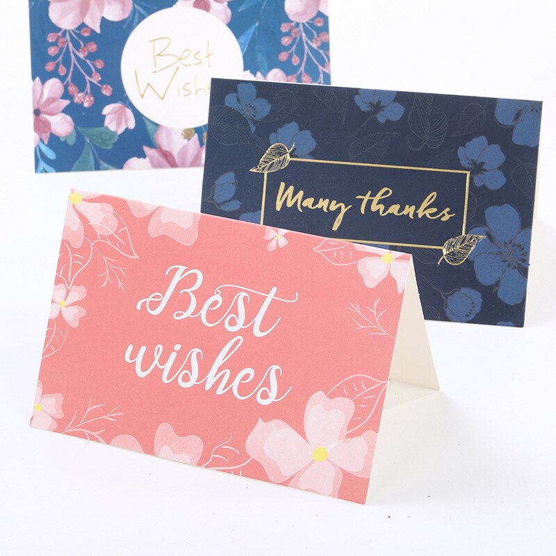 6pcs 3D Festival Greeting Card Christmas Business Blessing Greeting Card Birthday Wedding Thank You 6X8 Inch Cards