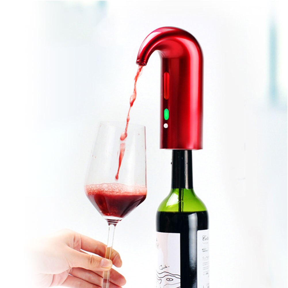 Draagbare Smart Elektrische Wijn Decanter Automatische Rode Wijn Schenker Beluchter Decanter Dispenser Wijn Gereedschap