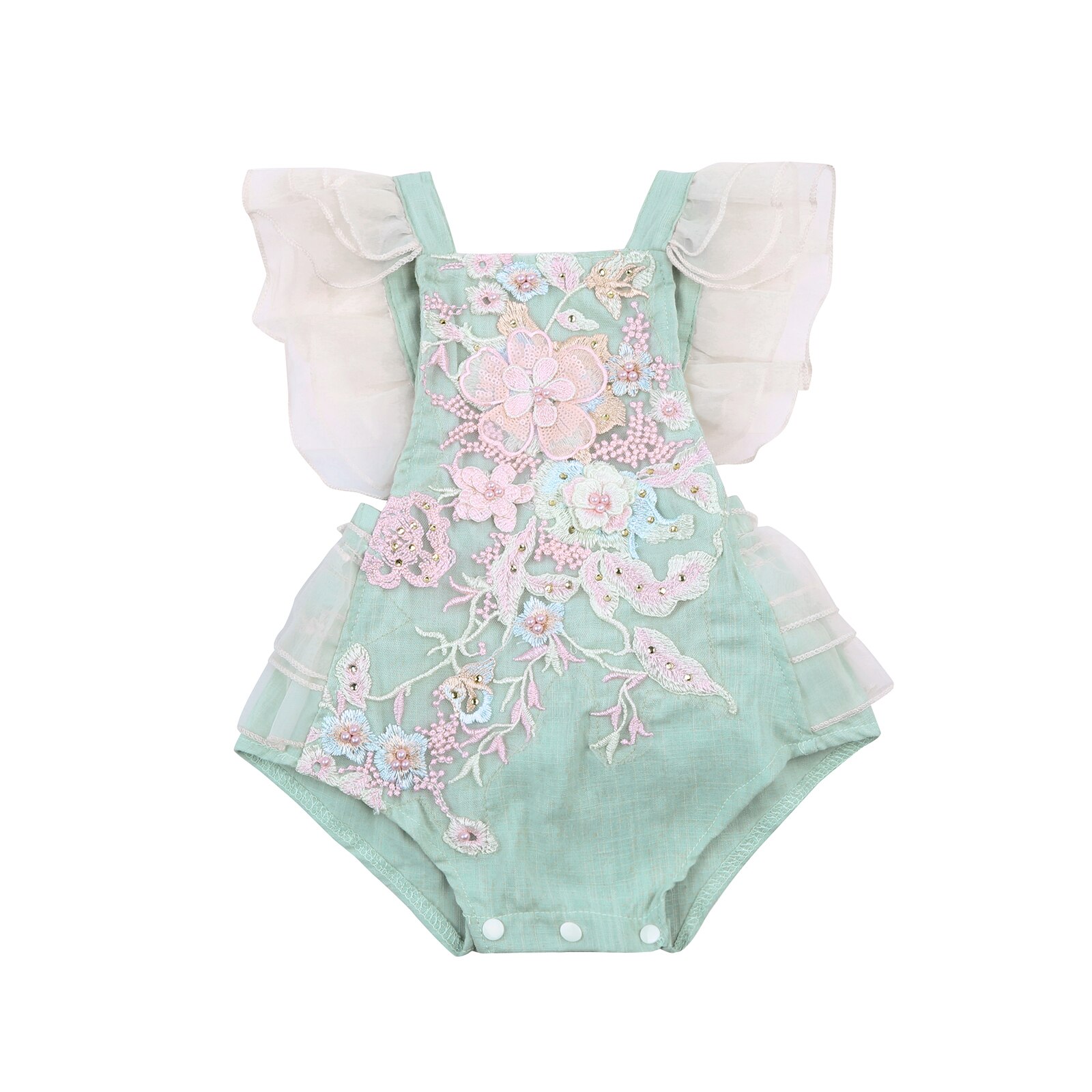 Volunboy Unisex baby korte overall jumpsuit, T-shirt en hoed 3-delige casual outfit set pasgeborene tot baby, 18-24 maanden