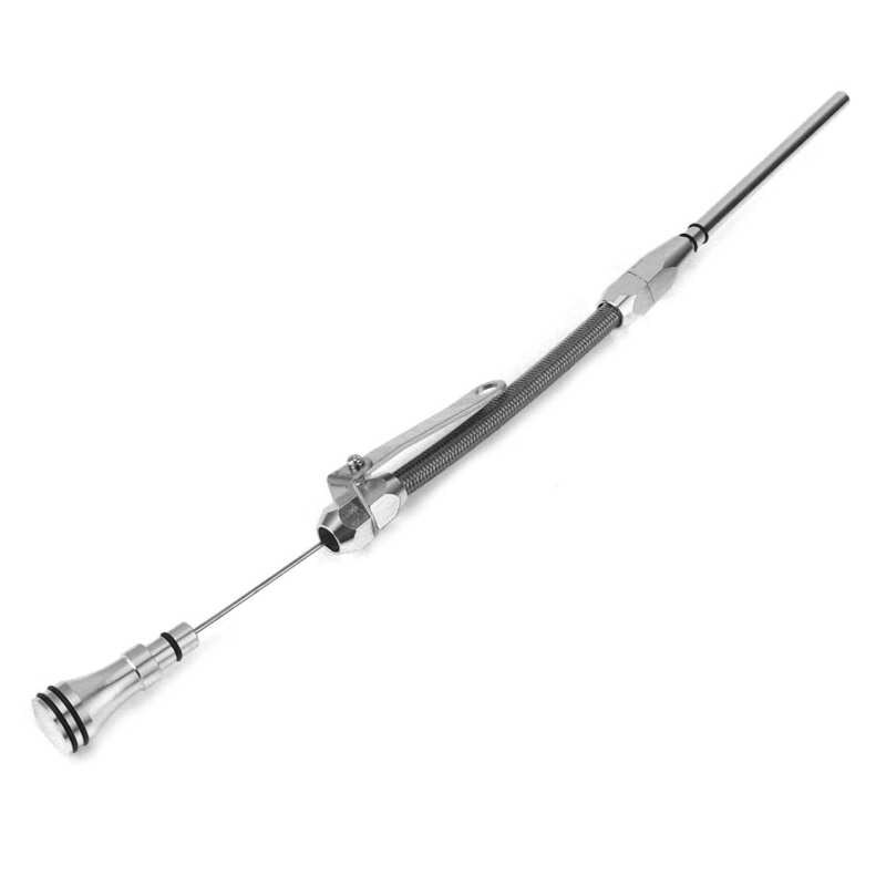 Car engine Stainless Steel Flexible Oil Dipstick Fit for Chevy SB Engines 265 283 327 350 383 400 Engines Car Accessories