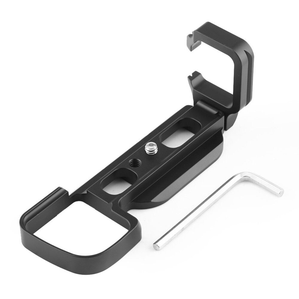 JINTU métal support rapide plaque verticale L support poignée pour Sony A6500 Arca caméra suisse