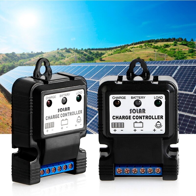 6v 12v 10a automatisk solpanel opladningsregulator batteriopladerregulator pwm