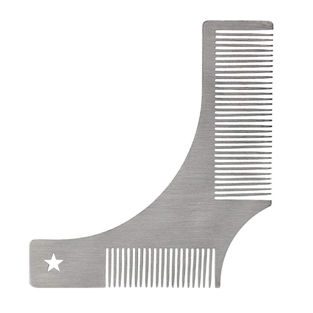 Beard Shaper Grooming Template Shaping Stencil For Symmetric/Curve/Step Cut