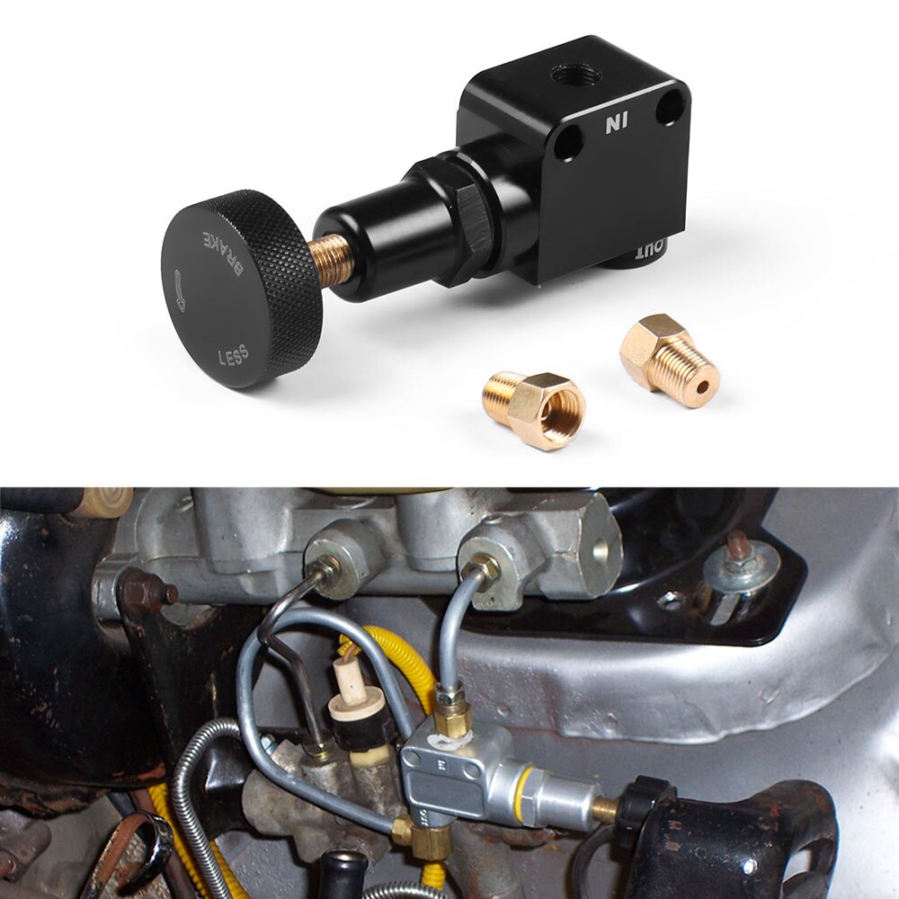Brake Bias Proportioning Valve Pressure Regulator For Brake Adjustment
