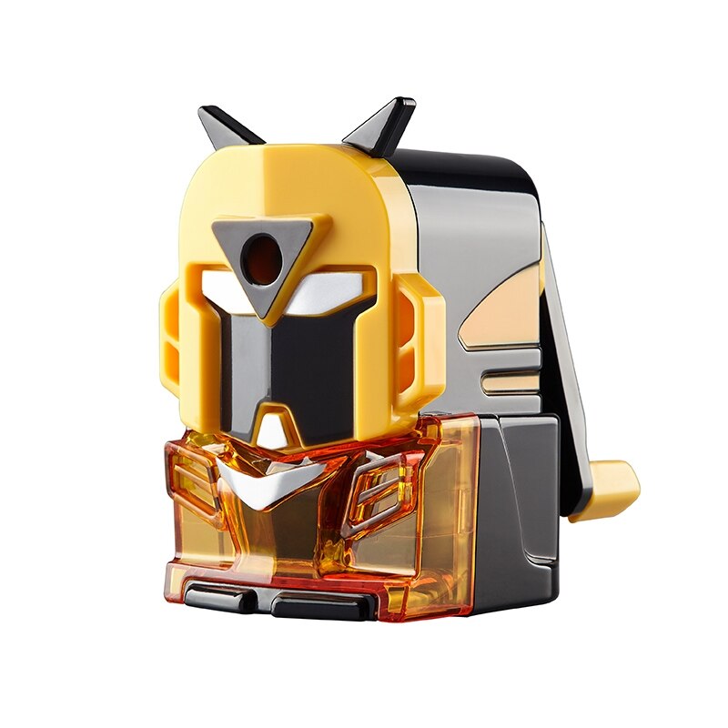 Robot Pencil Sharpener Mechanical Pencil Sharpener Pencil Sharpner Stationery Items Back To School Items Sharpening Pencil: yellow