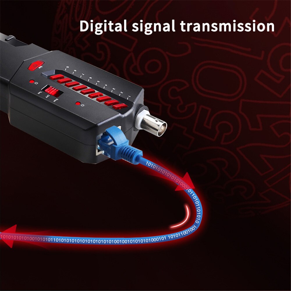 Multi Function RJ45 RJ11 Ethernet Lan Cable Tester Telephone Wire Tracker Network Detector Line Finder