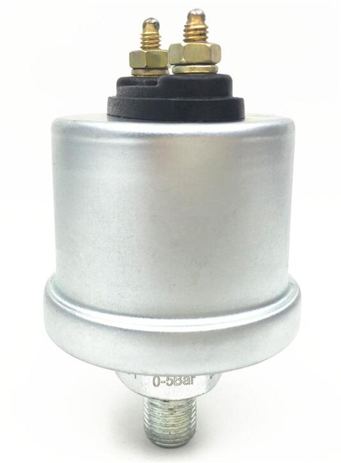 Sensores mecánicos de presión de aceite M10X1 NPT-1/8, 0,5 bar, 0,8 bares, alarma, voltaje de trabajo 6-24vdc, 0-5bar, 0-10bar, 1 unidad