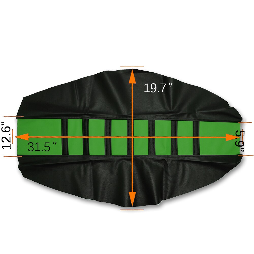 Wzrost jakości uniwersalny gumowy chwytak miękkie pokrycie siedzenia dla Honda Suzuki Kawasaki Yamaha motocross motocykl