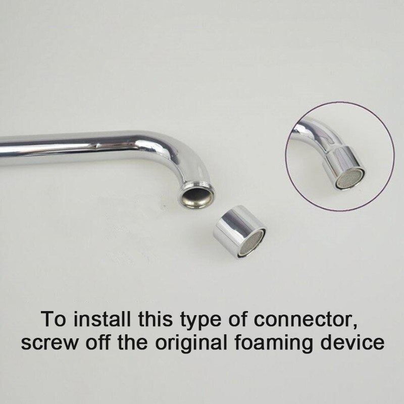 Schroefdraad slang waterleiding connector buis kraan klikadapter fitting tuin buiten plating