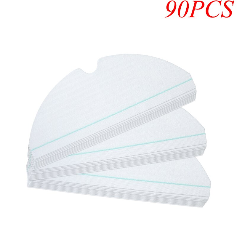 Pièces et accessoires pour aspirateur Robot Roborock S6/S6 MaxV/S6 Pure/E4/S5 Max/S5/E35/E2, pièces et accessoires pour aspirateur Robot à usage unique: 90PCS