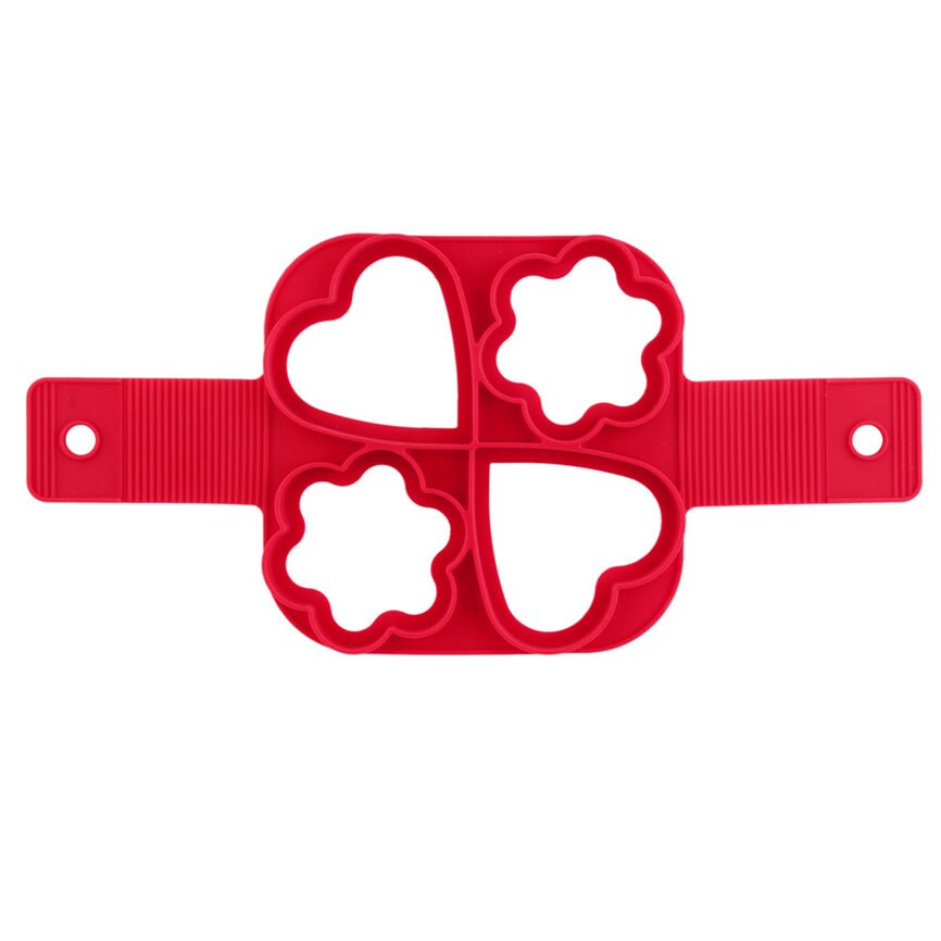 1 x Pancake Maker Fantastic Fast & Easy Way To Make Perfect Cooking Four Holes DIY Pancakes Tool 34x16x1cm Aug#1