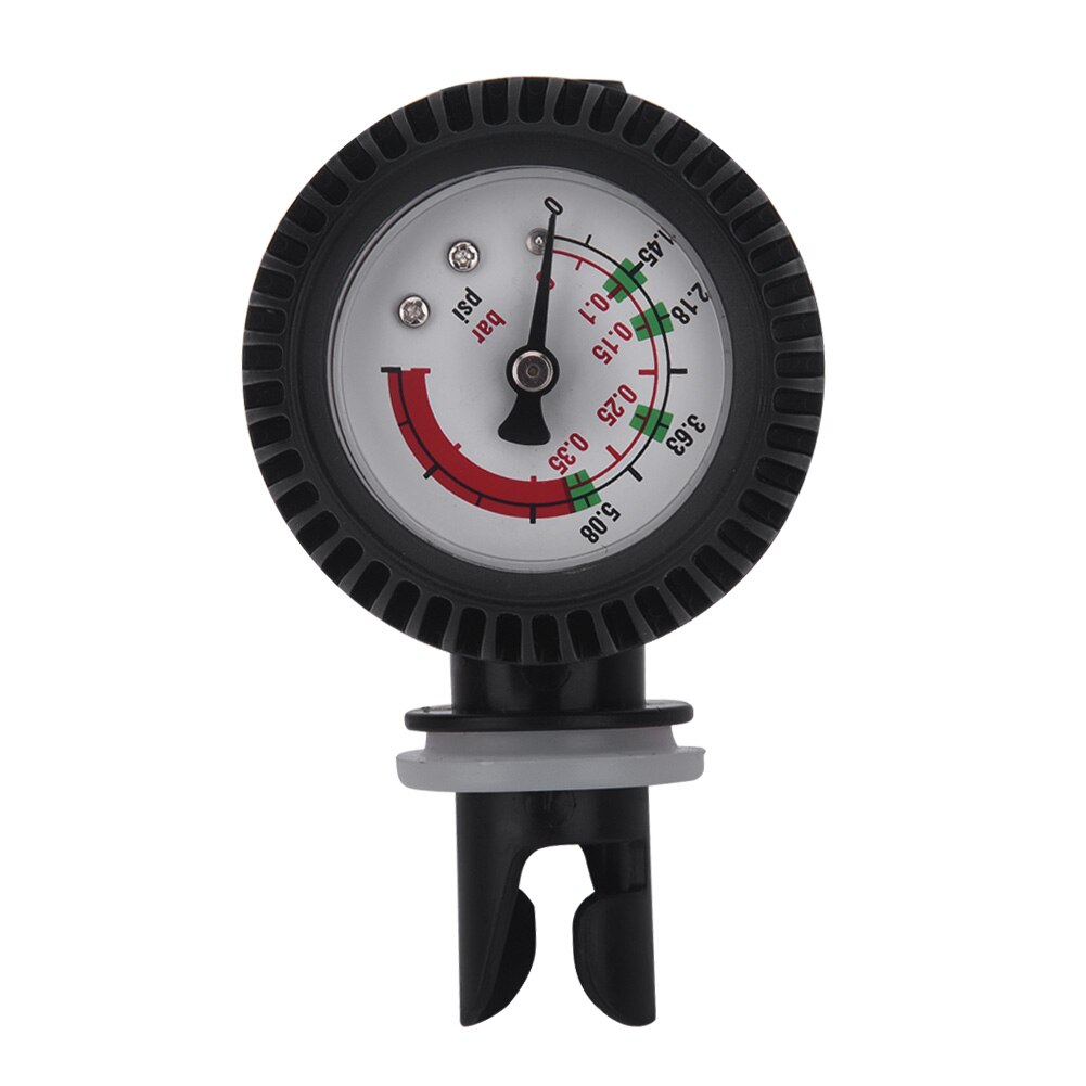 5,08 PSI Luft Manometer Thermometer Stecker Für Aufblasbare Stiefel Kajak Floß Surfen
