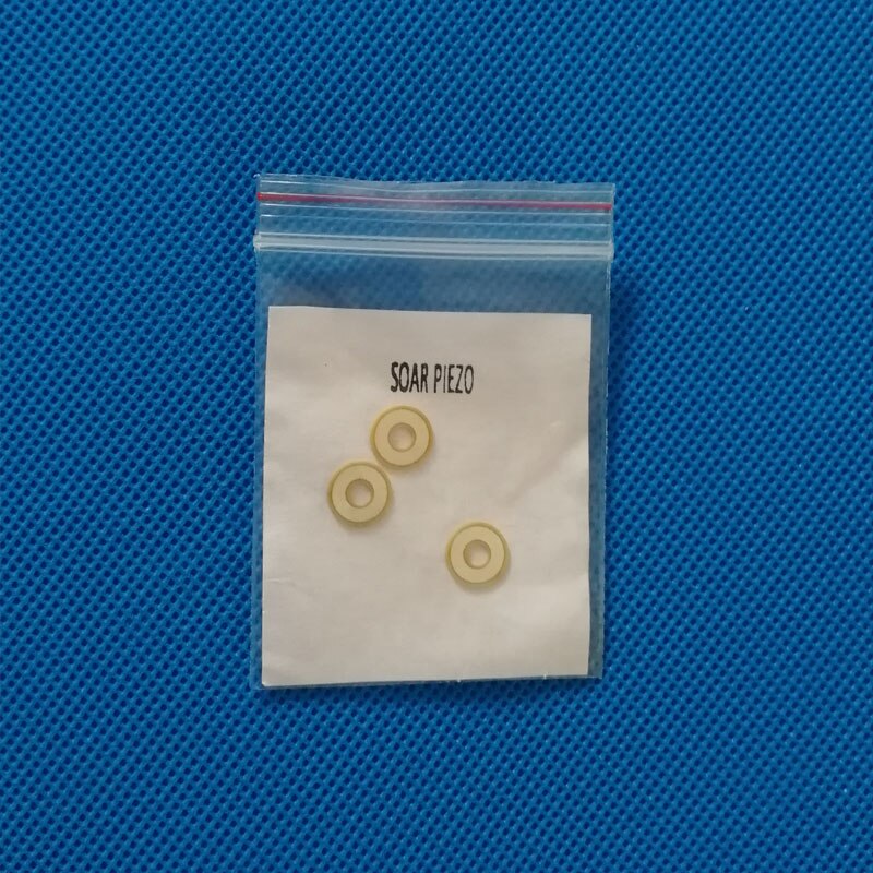 Piezoelektrisk ring 9*3*0.48mm- pzt 5 piezo keramisk ultralydsmodtagelsestransducer pzt modtagende sensor krystal burst transmission