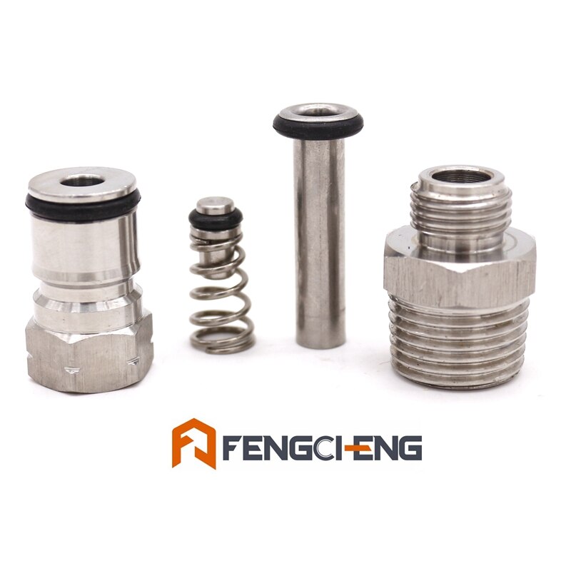 Homebrew 19/32-18 Ball Lock Post with 1/2" NPT Thread Bulkhead Assembly Gas/Liquid Ball Lock Corny Keg Adapter