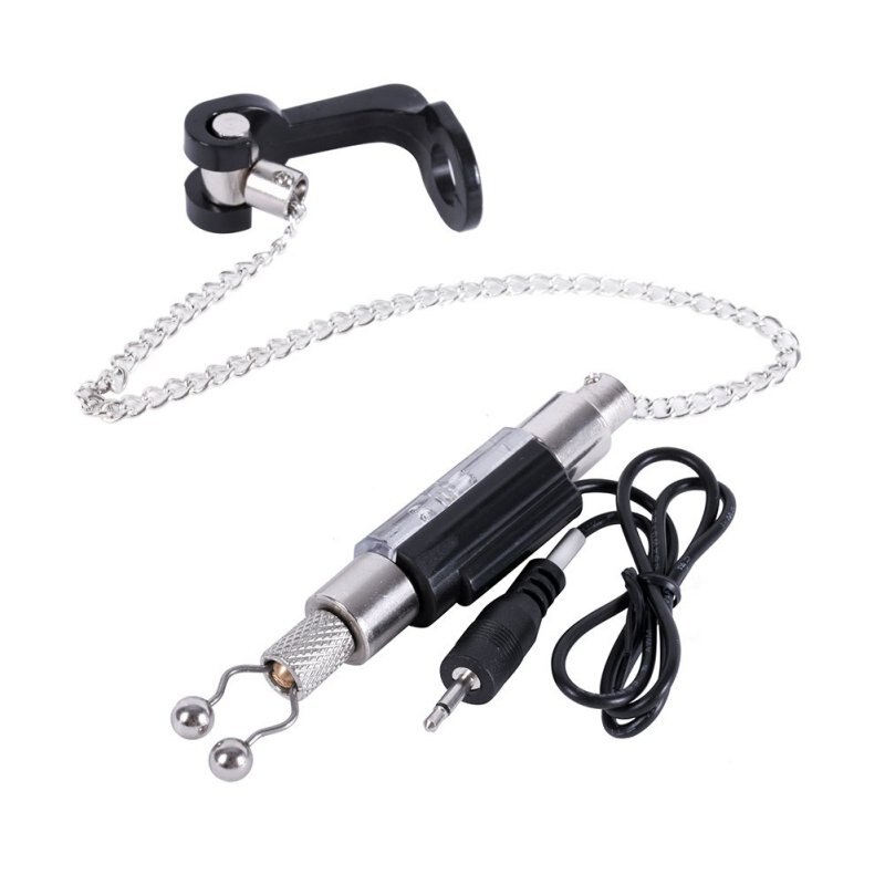 Alarma de mordedura de Pesca LED indicador luminoso para colgar la cadena de la carpa indicador Swinger accesorios para aparejos de pesca