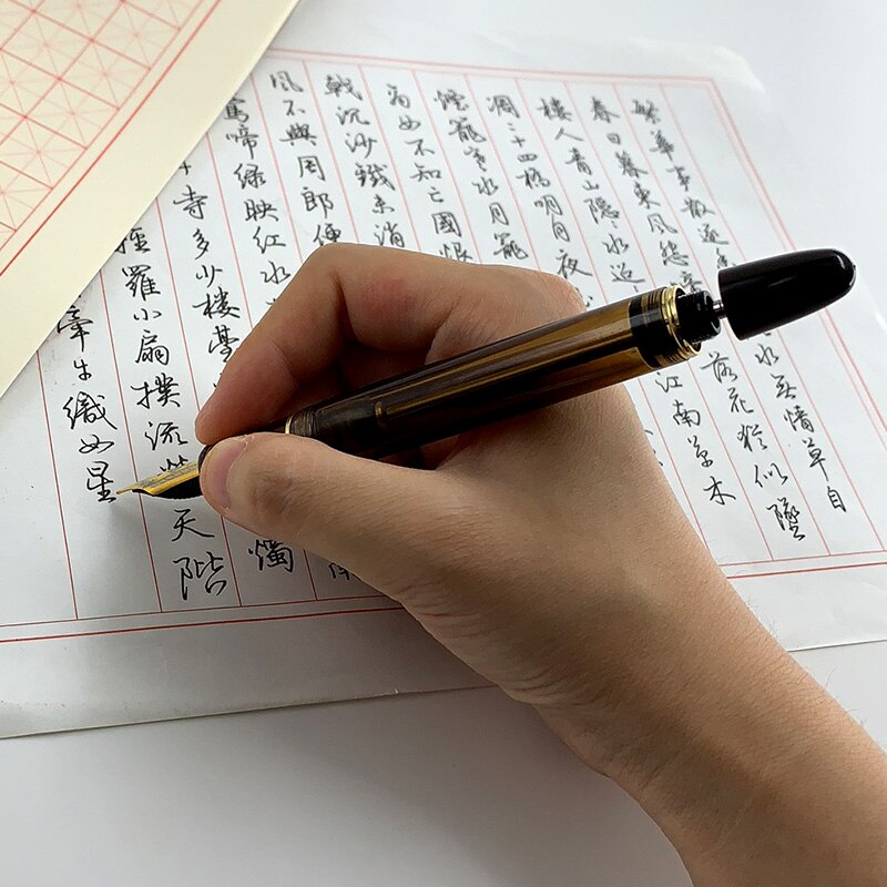 Wingsung 699 Wing Sung 699 Fountain Pen Negative Pressure Push Pull Piston Big Volume Fountain Pen