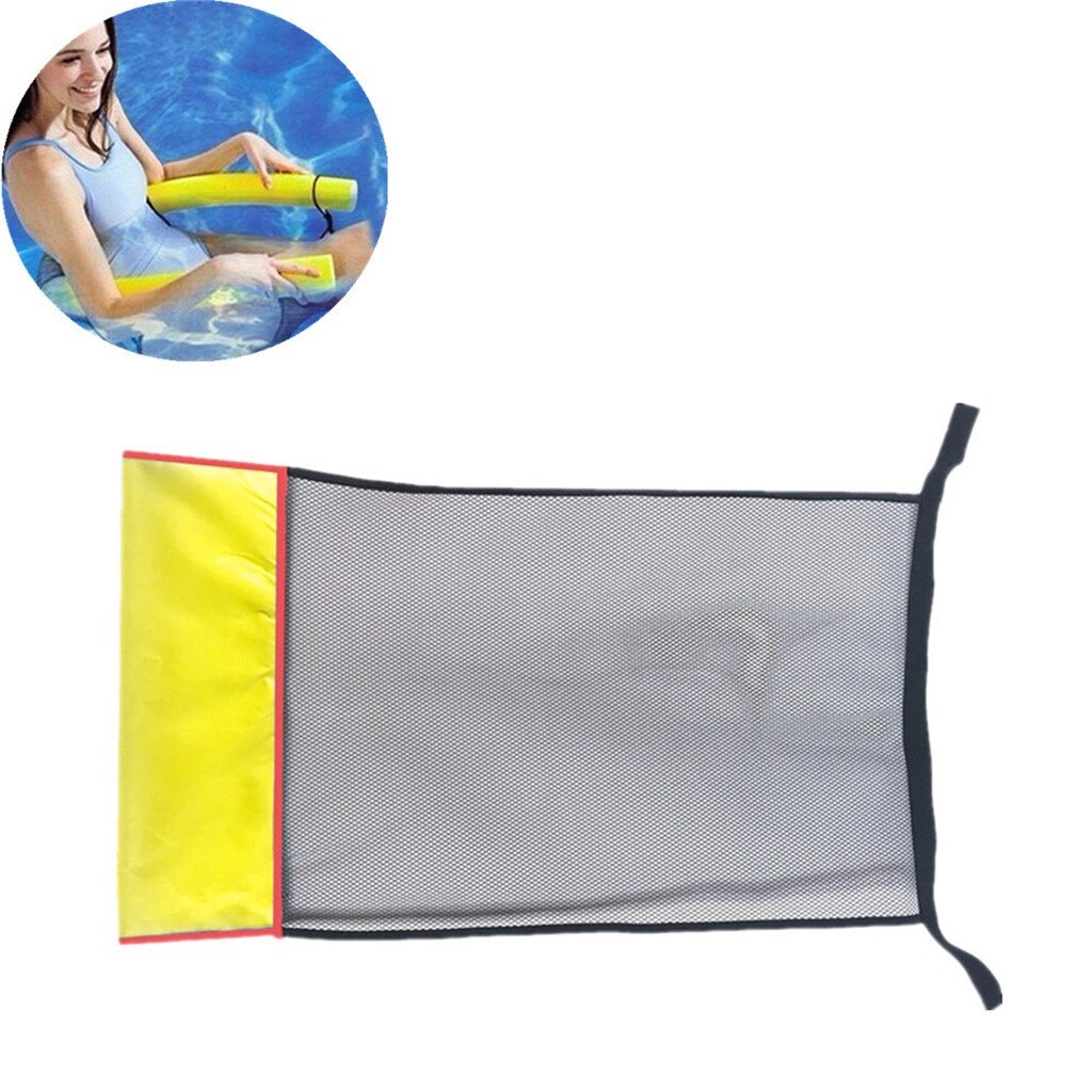 1PC Pool Noodle Chair Net Swimming Bed Seat Floating Chair DIY Accessories Swimming Floating Party Sling Mesh Light Weight
