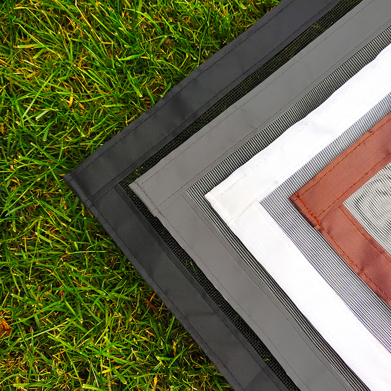 Magnetisk myggnett til innendørs vindu, nettinggardin i tyll, tilpasset størrelse, lukkes automatisk, enkel installasjon