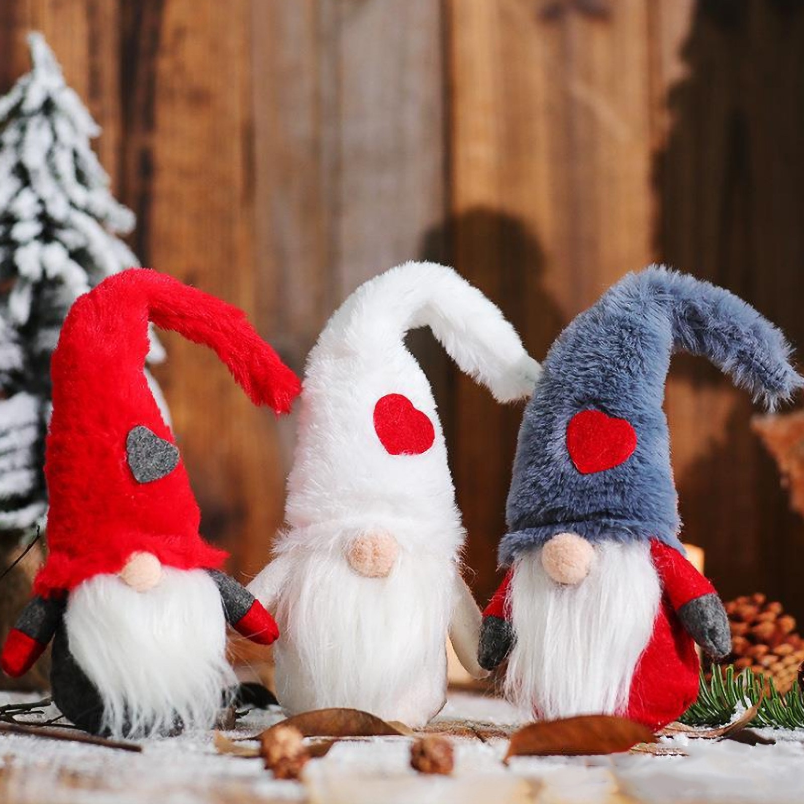 Valentine's Day Decorations Bedroom Living Room Desktop Decoration Standing Post Valentine's Day Decoration Faceless Doll