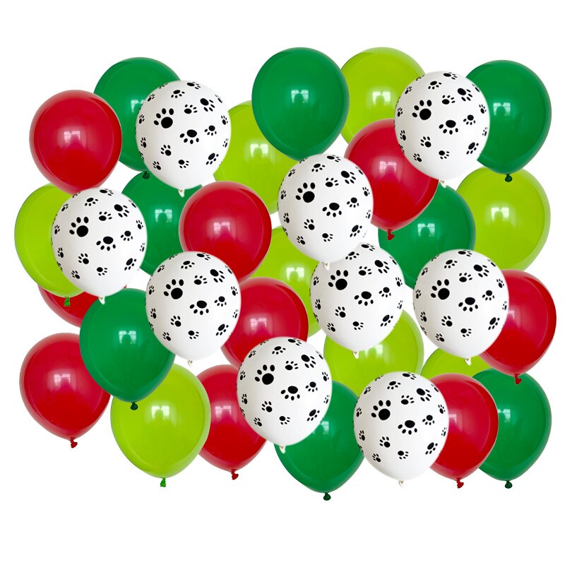 40 stk mix 12 '' kæledyr hund pote latex balloner dyr tema fest indretning børn klassisk legetøj globos helium luft oppustelige bolde forsyning