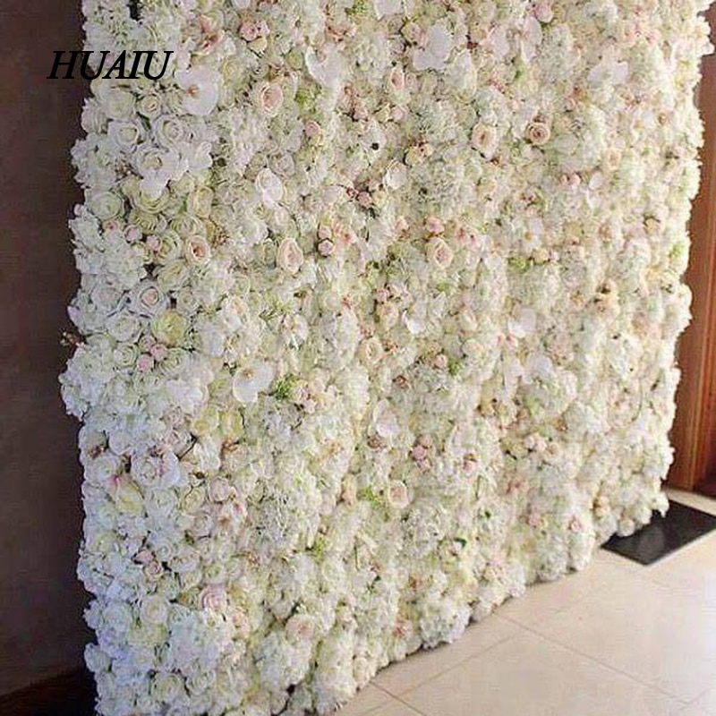 Künstliche blume Zauberstab 60*40cm Rose hortensien blume hintergrund hochzeit blumen Heimat Party Hochzeit dekoration zubehör