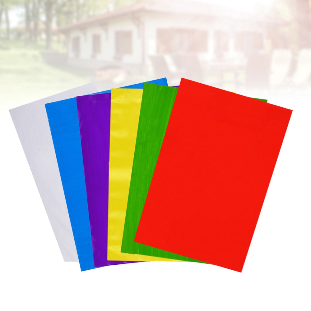 Cellophane Roll 100 Sheets Transparent Paper Colorful Sugar Packing Nougat Candy Baking Paper Kindergarten DIY Stuff