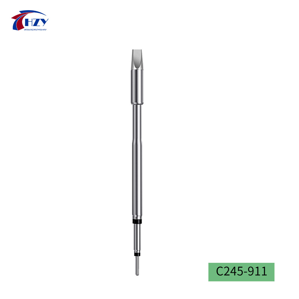HZY C245 Series Soldering Iron Tips Head C245-K/I/IS/SK/903/907/933/911 for JBC Soldering Station Repair Tools for T245 Handle: WHITE