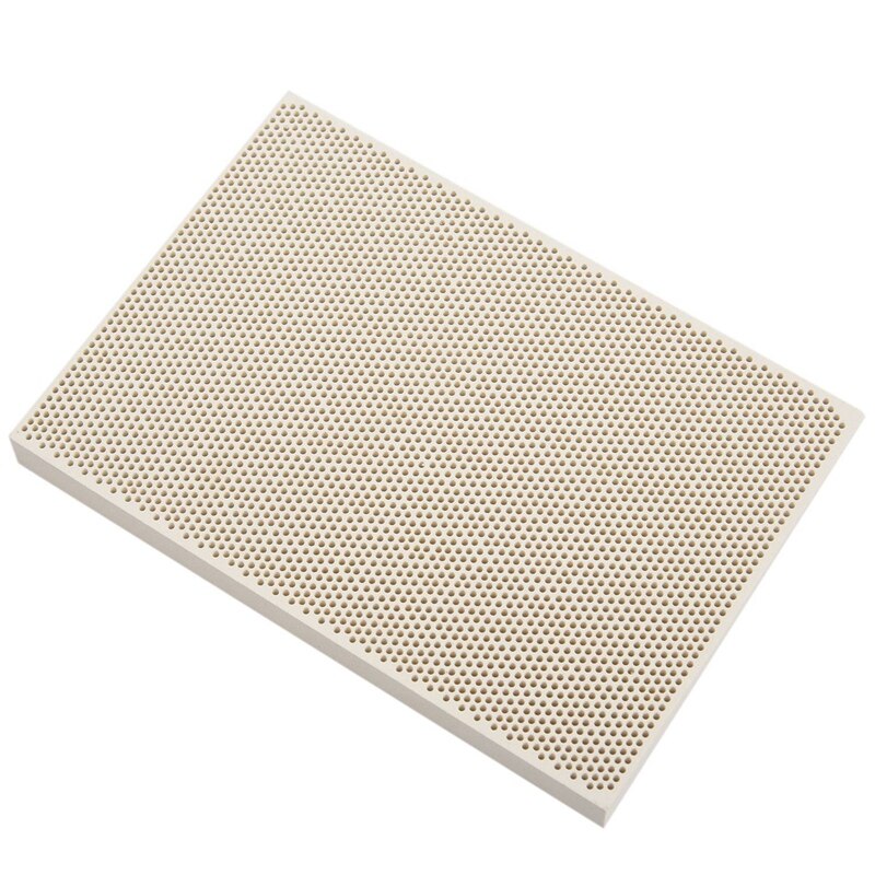 3X Ceramic Honeycomb Soldering Board Heating For Gas Stove Head 135X95x13mm