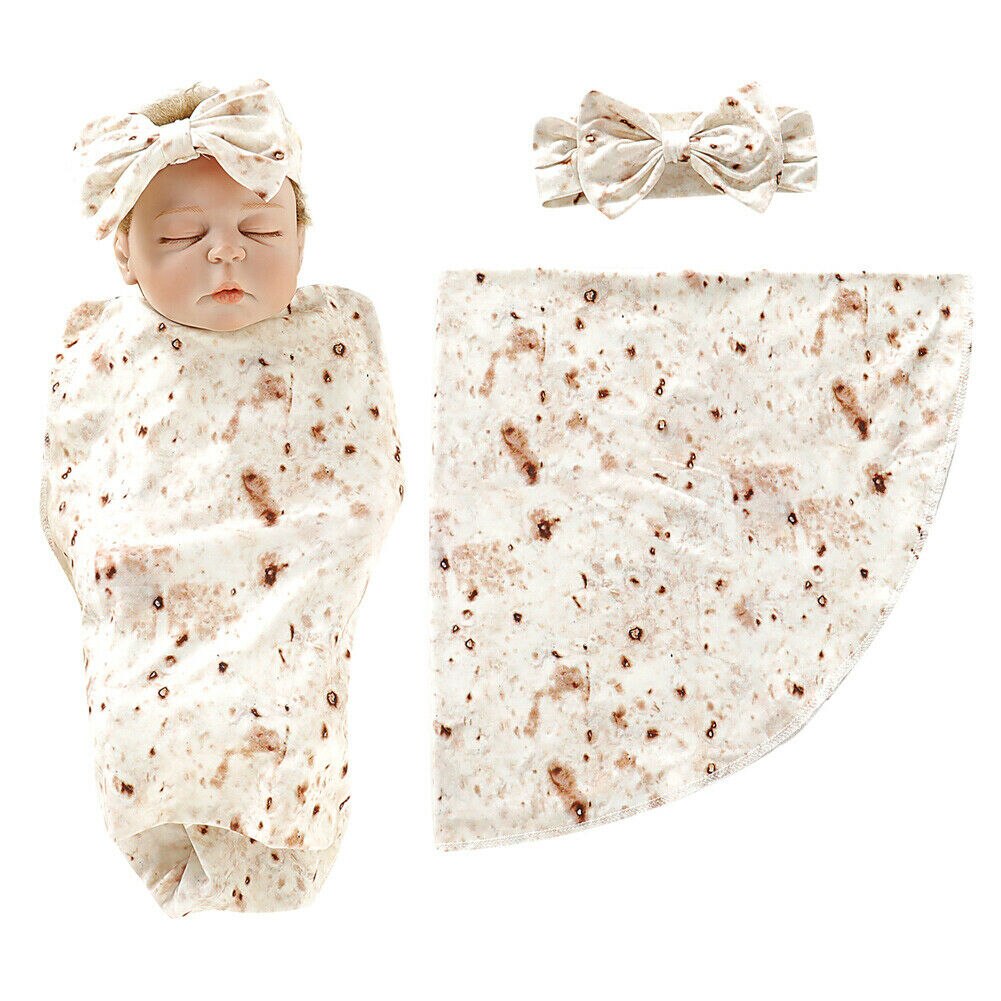Neue 2 Stck Kleinkind neugeboren Kind Baby Weiche Schlaf Decke Bademantel Handtuch Paket wickeln Kleid: Beige