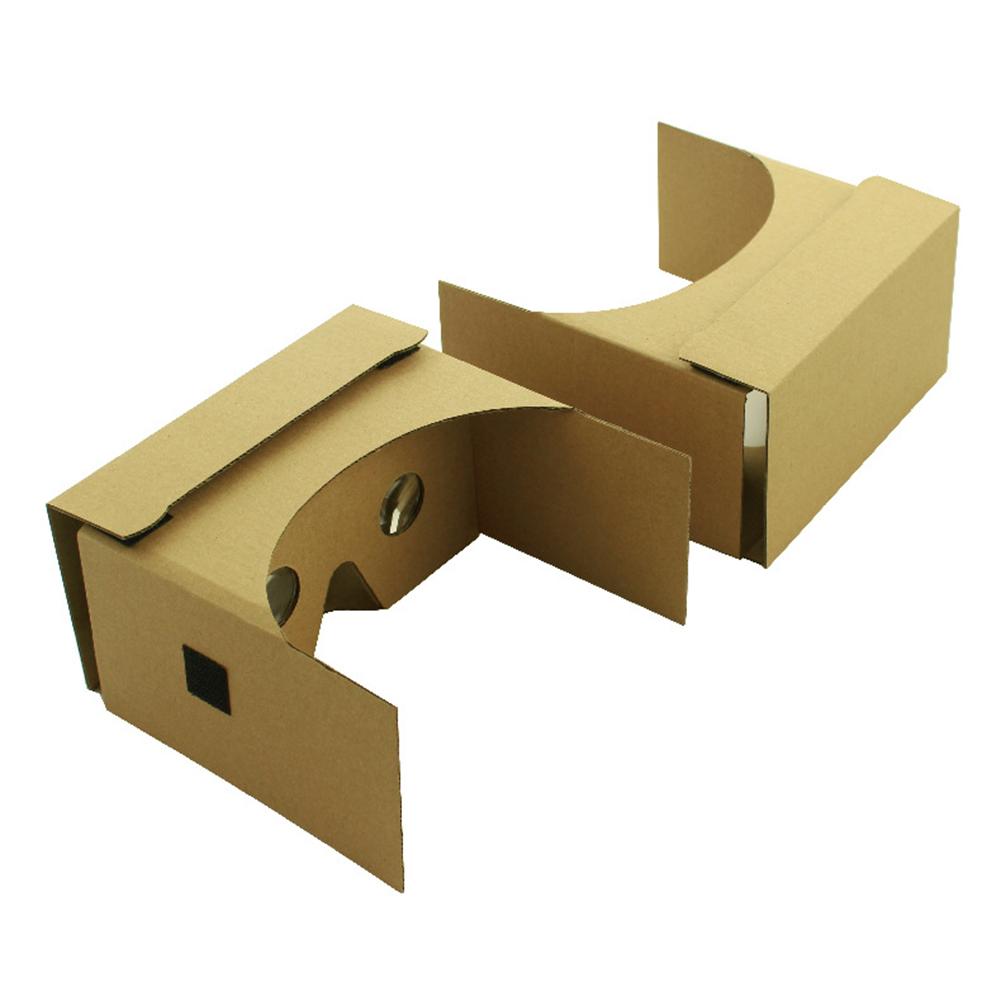 Google Cardboard 3d Glasses Virtual Reality Glasses Vr Box 3D VR Head-mounted Carton Style Glasses For Iphone Sony Xperia Z