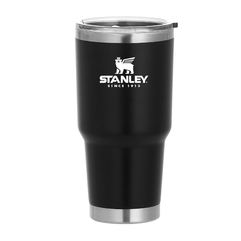 30oz copos de aço inoxidável copo stanley termos parede dupla vácuo copo manter vasos frios viagem copo garrafa água garrafa térmica: B11