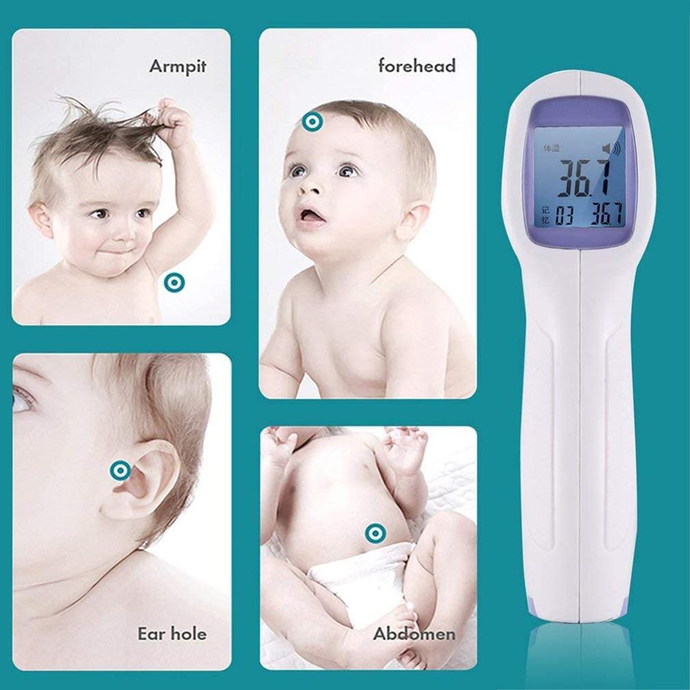 Handheld Draagbare Non-contact Infrarood Thermometer Hoge Precisie Thermometer Industriële Temperatuur Meter