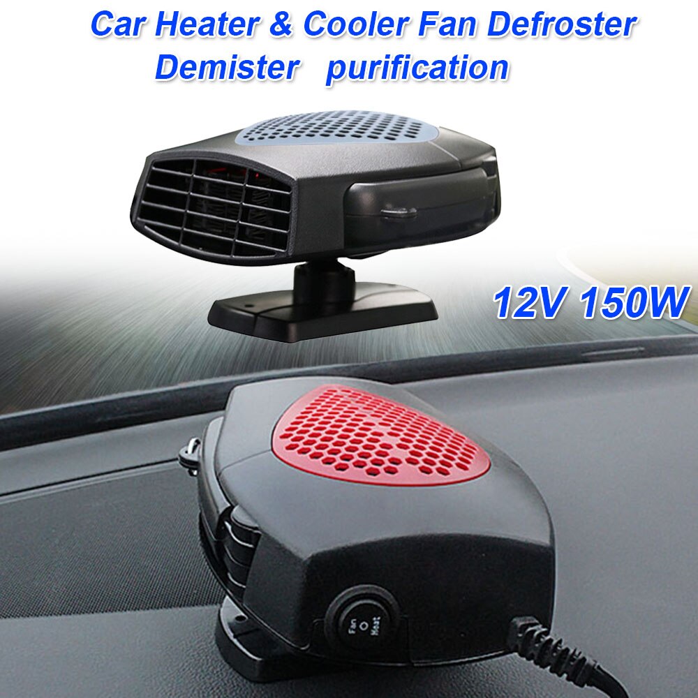 Calentador de aire Interior desmontable ABS 150W 12V partes de coche