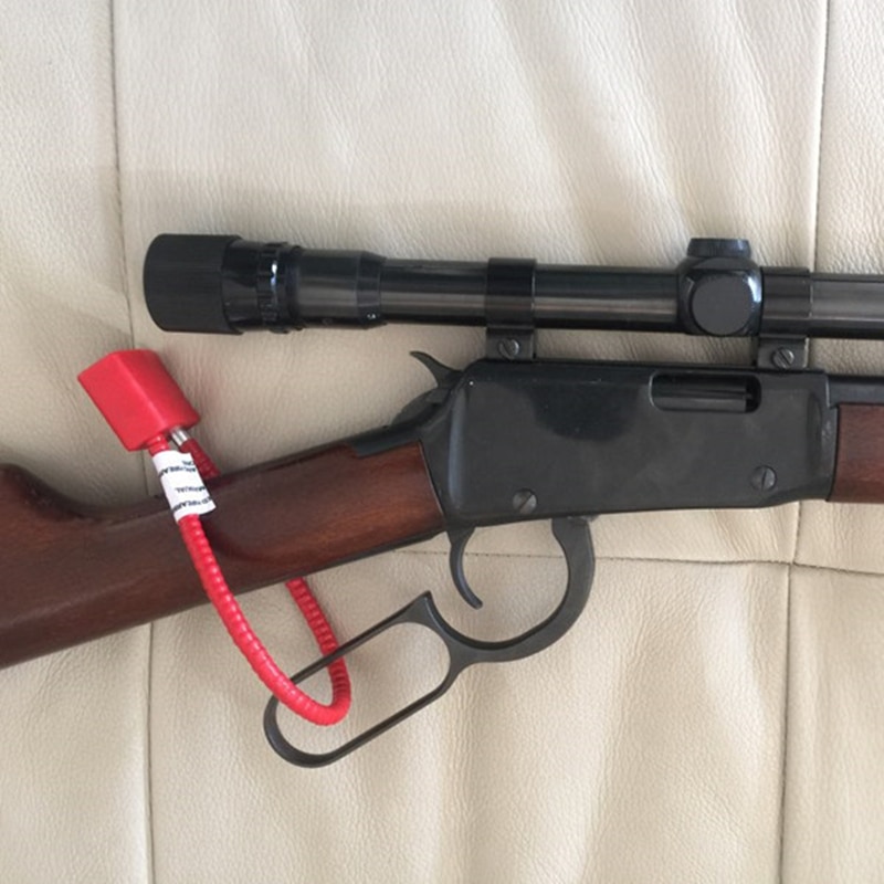 Blokada pistoletu kablowego długość kabla blokada spustu kłódka robić bagażu zamek bezpieczeństwa 250mm długość