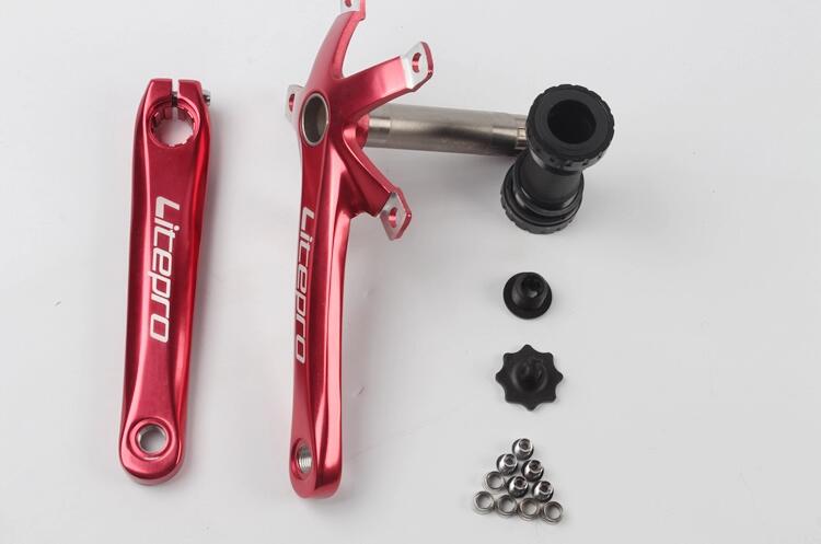 Litepro Bicycle Crank Set Aluminum Alloy 170mm Crank Set Right/Left With Bicycle Bottom Brackets Set For ATX770 ATX770-D XTC750