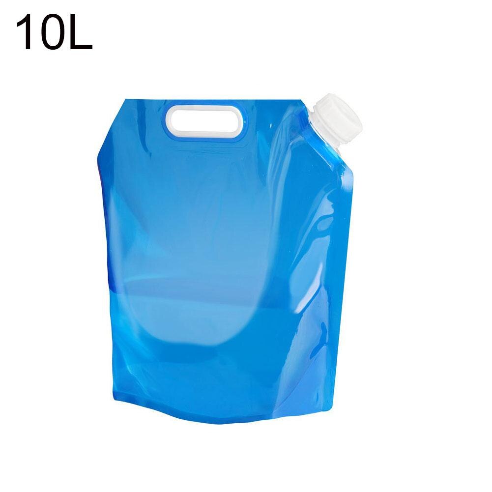 draussen Falten Wasser Tasche Kanister Tragbare Falten Trinken Lagerbier Kochen Picknick BBQ Wasser Behälter Tasche 5L/10L Wasser Panzer: 10L