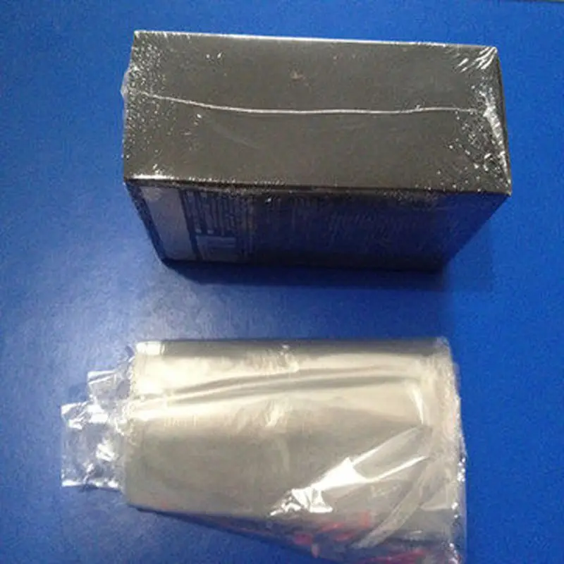 100 Stuks Krimpzakken Transparante Krimpfolie Zakken Heat Seal Film Tas voor Zeep Flessen Ambachten Potten Kleine 4x6