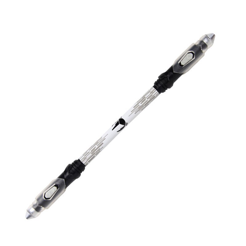 Fun rotating pen game pen for children students pen ballpoint pen pressure relief pen stationery school supplies: With lamp
