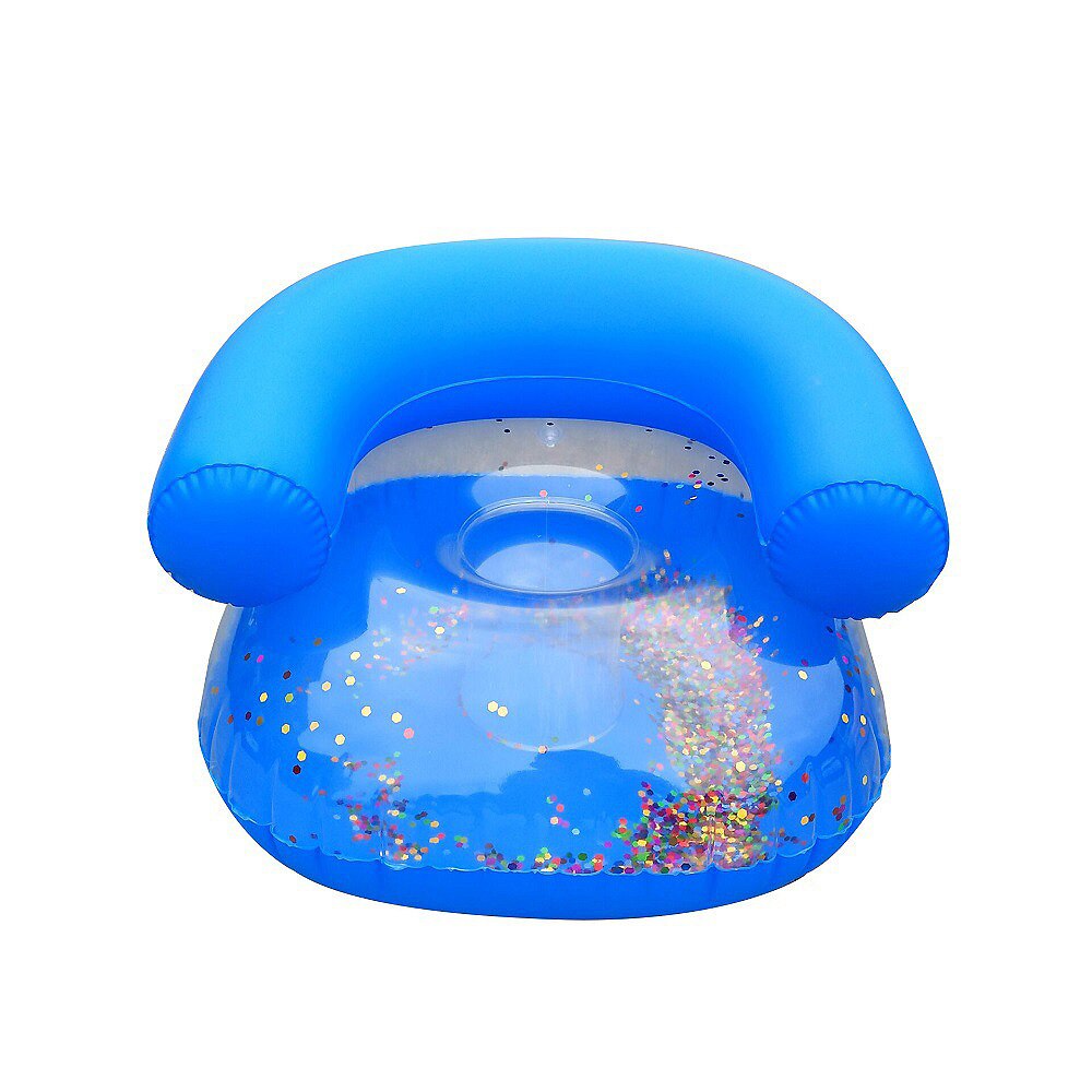 Baby Kids Children Inflatable Sofa Stool Chair Seat Thickened Multifunctional Bathroom Sofa Chair PVC