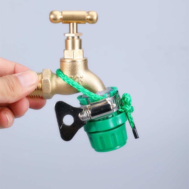 Universal Water Faucet Adapter Plastic Hose tap Kitchen Garden Hose Pipe Joiner Fitting Hose Irrigation Garden for 15-21mm