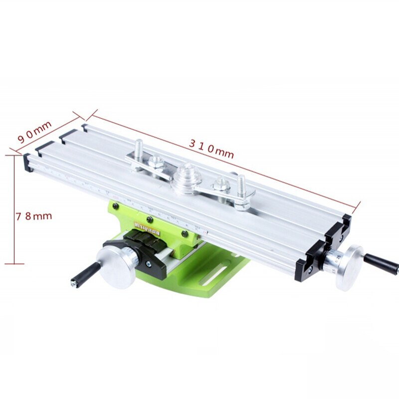 Mini Milling Machine Bench Drill Vise Fixture Worktable Adjustment Coordinate Table For Mini Lathe