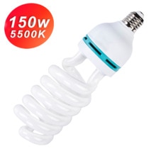 150 Watt 5500K Led Corn Lampen E27 Base Voor Softbox Photo Studio Fotografie Gloeilamp Hoge Heldere Fotografische Verlichting lamp